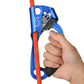 Frendorf | XINDA TP-8606 Outdoor Rock Climbing Aerial Work Anti-fall Handheld Rope Gripper für 8-12mm Durchmesser Seil Rechts(Blaue)