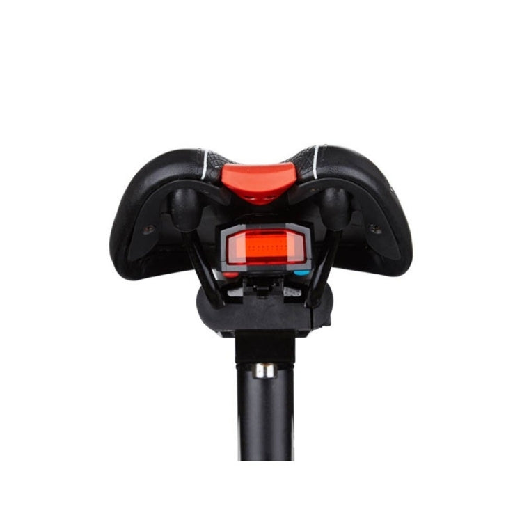 Frendorf | IP65 Wasserdicht USB Wiederaufladbare Smart COB LED Alarm Fahrrad Rücklicht mit Fernbedienung, Steuerreichweite: 1-100m