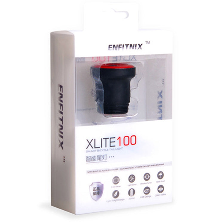 Frendorf | XLITE100- ETA100 IPX-6 abnehmbares USB wiederaufladbares intelligentes Sensor-Bremsrücklicht
