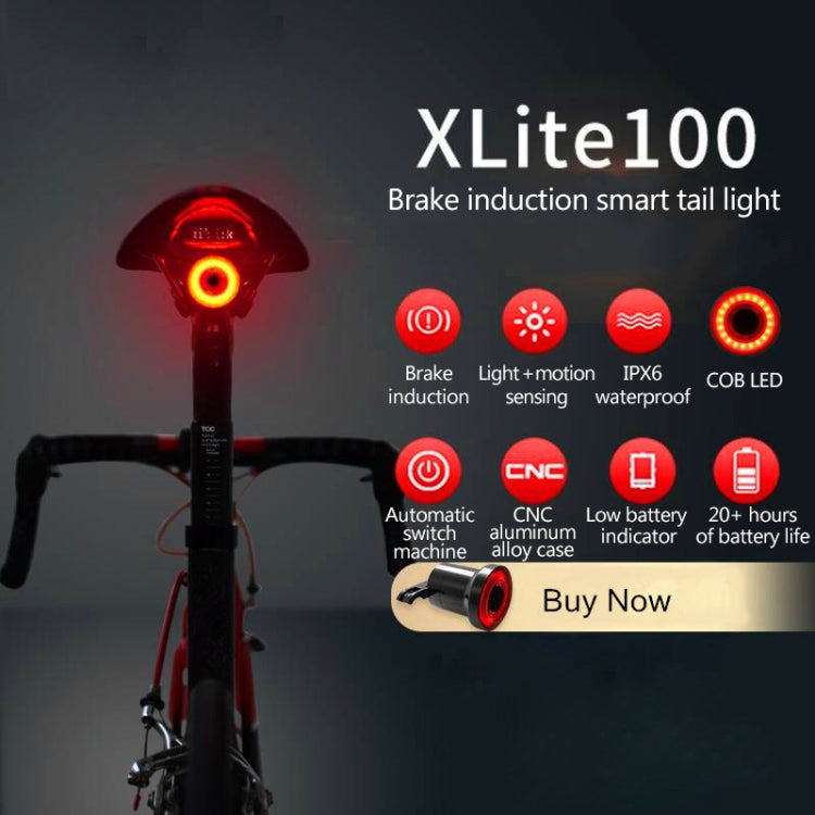 Frendorf | XLITE100- ETA100 IPX-6 abnehmbares USB wiederaufladbares intelligentes Sensor-Bremsrücklicht