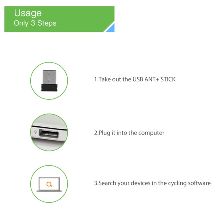 Frendorf | Mini ANT+ USB Stick Adapter Fahrrad Geschwindigkeits Sensor