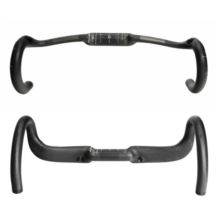 Frendorf | TOSEEK UD Carbonfasertextur Rennradlenker, Größe: 440mm (UD Matt)