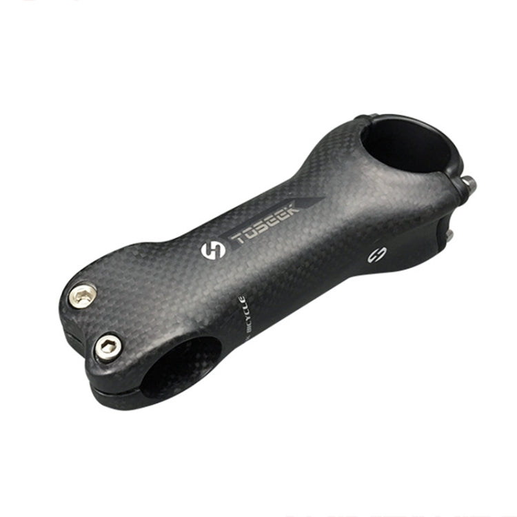 Frendorf | TOSEEK All Carbon Fiber 3KUD Textur Straßen-Mountainbike Ultra-Leicht Lenker Vorbau Riser Wasserhahn, Größe: 6 Grad, 100mm (Matt)