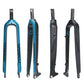 Frendorf | TOSEEK Ultra Light 26 Zoll 385mm Mountainbike Vollcarbon Gabel Gerade Rohr Scheibenbremse(Blaue)