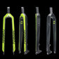 Frendorf | TOSEEK Ultra Light 29 Zoll 435mm Mountainbike Vollcarbon Gabel Gerade Steuerrohr Scheibenbremse (Grün)