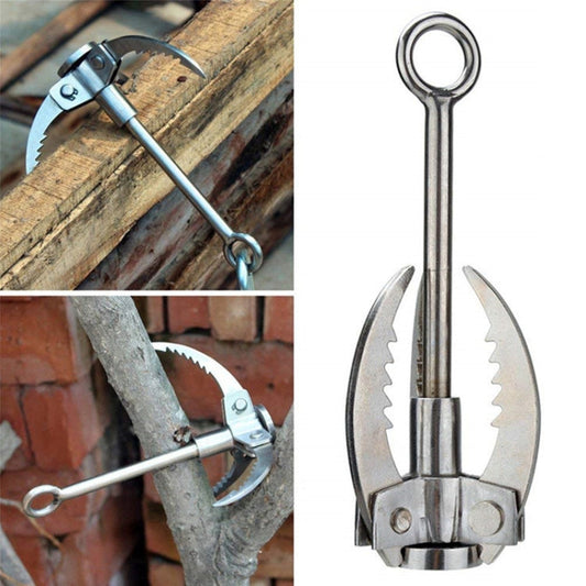 Frendorf | KS042 Outdoor Sportliche Wilderness Survival Karabiner Grappling Faltender Drei Pfoten Haken Eis Fels Bergsteigen Werkzeug