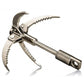 Frendorf | KS042 Outdoor Sportliche Wilderness Survival Karabiner Grappling Faltender Drei Pfoten Haken Eis Fels Bergsteigen Werkzeug