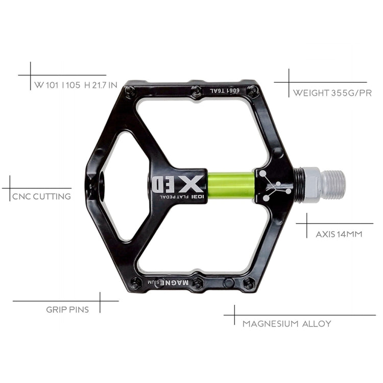 Frendorf | SHANMASHI 1031 Magnesiumlegierungs-Pedal rutschfestes bequemes Fahrradfaltpedal (Rosa)