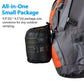 Frendorf | DS-101 Tragbares Outdoor Camping Kochset Picknick Kochtopf Kochgeschirr Kombination (Schwarz)