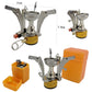 Frendorf | DS-101 Tragbares Outdoor-Camping-Kochset Picknickkochtopf Kochgeschirr-Kombination (Orange)