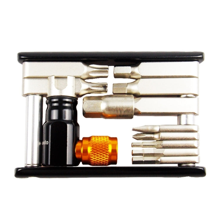 Frendorf | BIKERSAY BT037 14 in 1 Falt-Schraubendreher Sechskantschlüssel Innensechskantschlüssel CO2-Gas-Düsen-Werkzeugsets