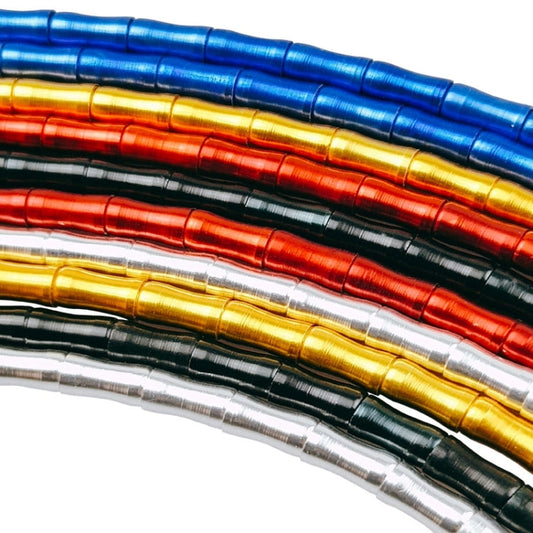 Frendorf | BIKERSAY Fahrrads Fishbone Variabler Geschwindigkeitskabel Rohrset Aluminiumlegierung Bambusgelenk Drahtrohr (Grün)