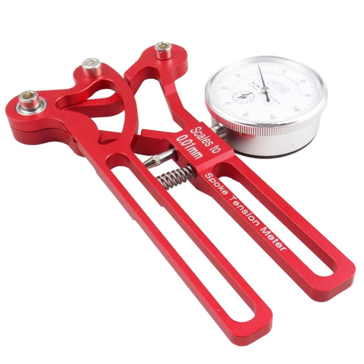 Frendorf | BIKERSAY BT100A MTB Fahrrad Elektronischer Spannungsmesser(Rot)
