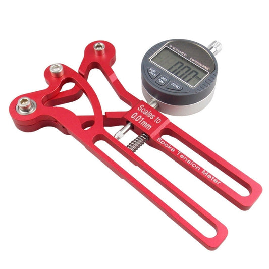 Frendorf | BIKERSAY BT100B MTB Fahrrad Elektronisches Spannungsmeter (Rot)