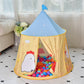 Frendorf | Chick-Muster Kinder Indoor Outdoor Zelt Spielhaus Ozeanball Spielburg