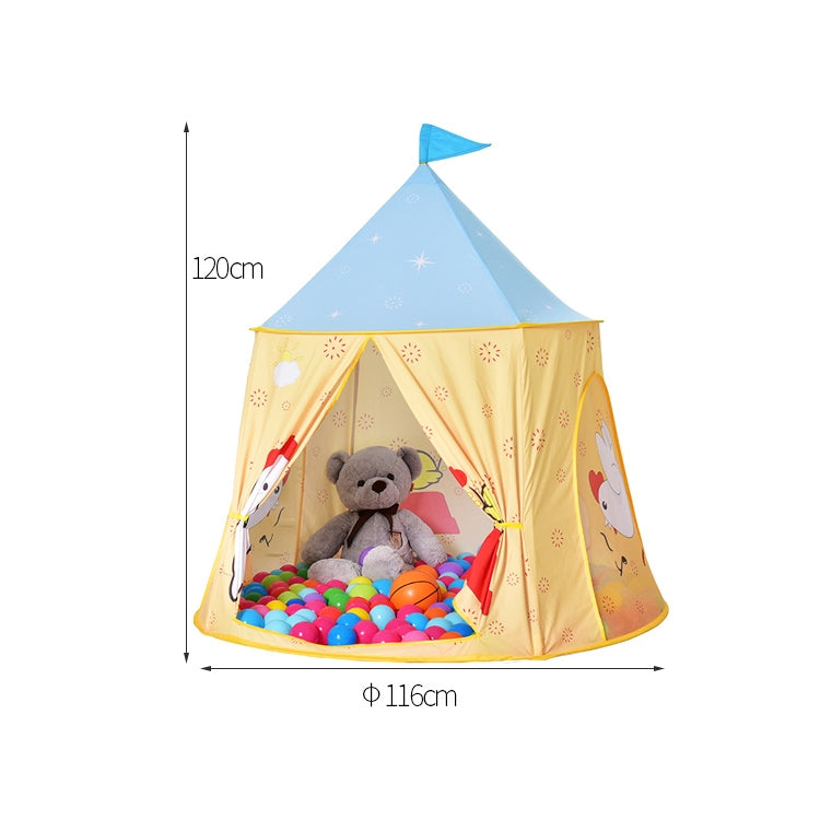 Frendorf | Chick-Muster Kinder Indoor Outdoor Zelt Spielhaus Ozeanball Spielburg