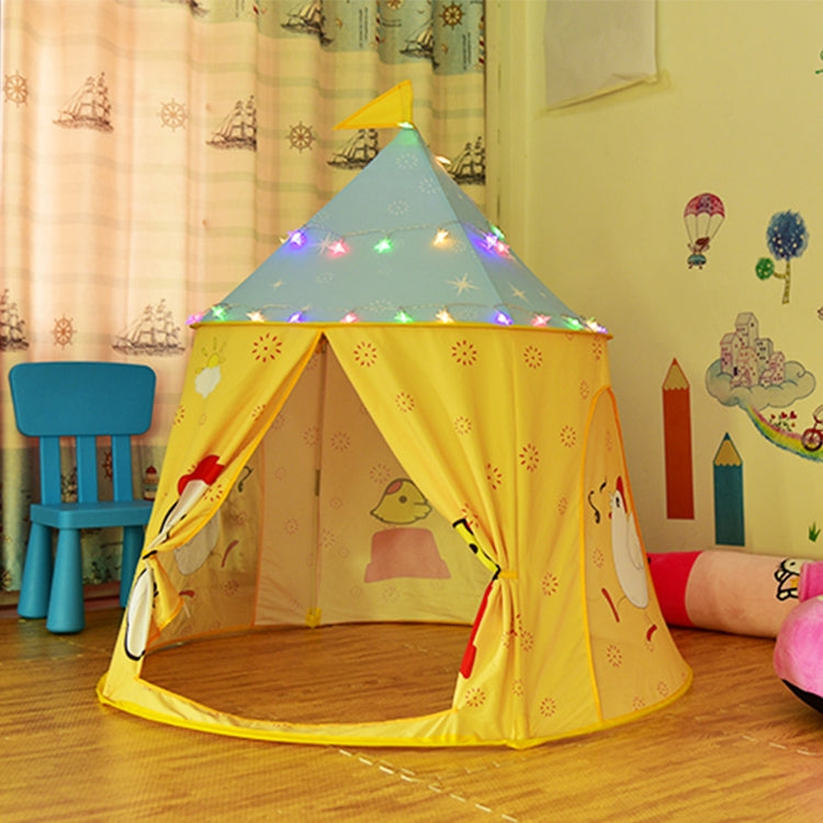 Frendorf | Chick-Muster Kinder Indoor Outdoor Zelt Spielhaus Ozeanball Spielburg