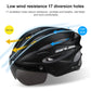 Frendorf | GUB K80 Plus Fahrradhelm mit Visier und Goggles (Weiß)