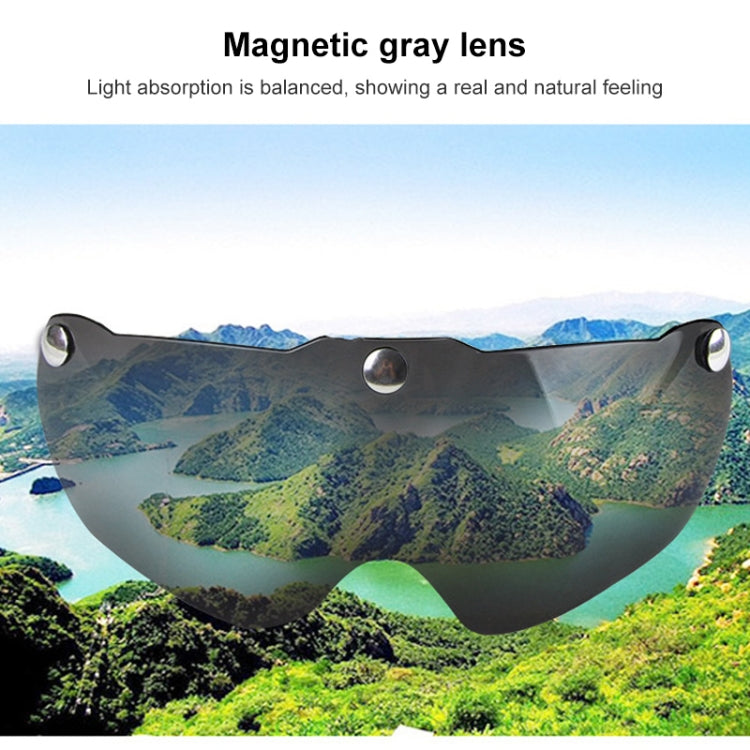 Frendorf | GUB K80 Plus Fahrradhelm mit Visier und Goggles (Weiß)