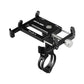 Frendorf | GUB Plus 6 Aluminiumlegierung MTB Fahrrad Handyhalterung (Schwarz)