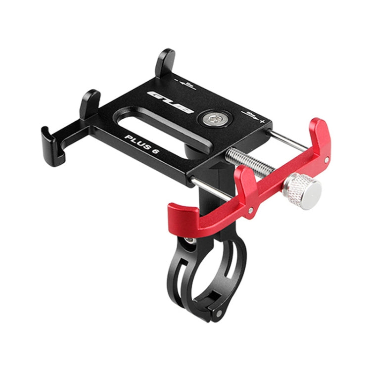 Frendorf | GUB Plus 6 Aluminiumlegierung MTB Fahrrad Handyhalterung (Schwarz Rot)