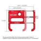 Frendorf | GUB Plus 6 Aluminiumlegierung MTB Fahrrad Handyhalter (Silber)