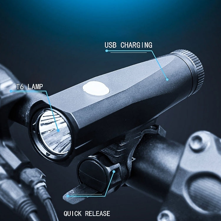 Frendorf | LR-Y1 T6 LED 800LM USB Lade LED Fahrrad Scheinwerfer Frontlampe mit 5 Modi