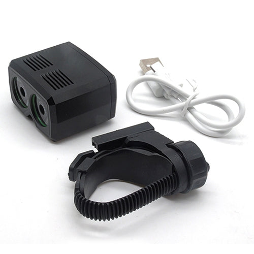 Frendorf | Y15 2 x XPG2 500LM USB Aufladbare LED Fahrrad Scheinwerfer Frontlampe mit 5 Modi