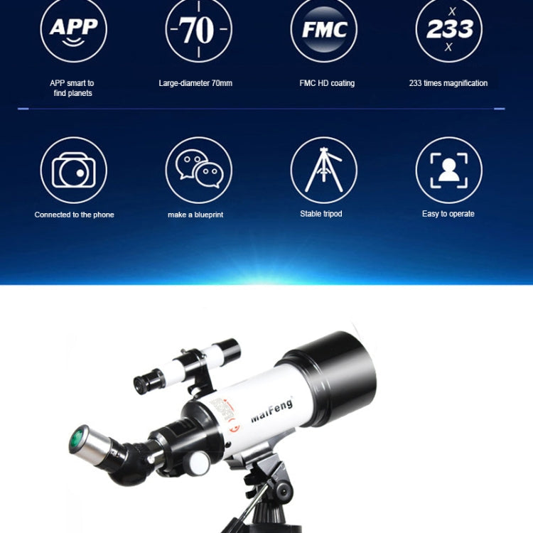 Frendorf | Maifeng40070 233x70 Hochauflösung Hochzeiten Astronomisches Teleskop mit Stativ