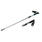 Frendorf | 125cm verstellbare tragbare Outdoor-Aluminiumlegierung Trekkingstöcke (Blau)