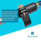 Frendorf | 125cm verstellbare tragbare Outdoor-Aluminiumlegierung Trekkingstöcke (Blau)