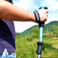 Frendorf | 125cm verstellbare tragbare Outdoor-Aluminiumlegierung Trekkingstöcke (Blau)