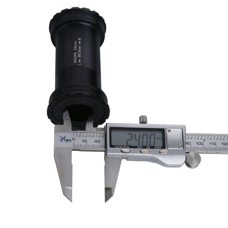 Frendorf | BB386 Press Fit Stil EVO Tretlager passt 86,5 mm für SHIMANO / SRAM / FSA Mountainbike (Schwarz)