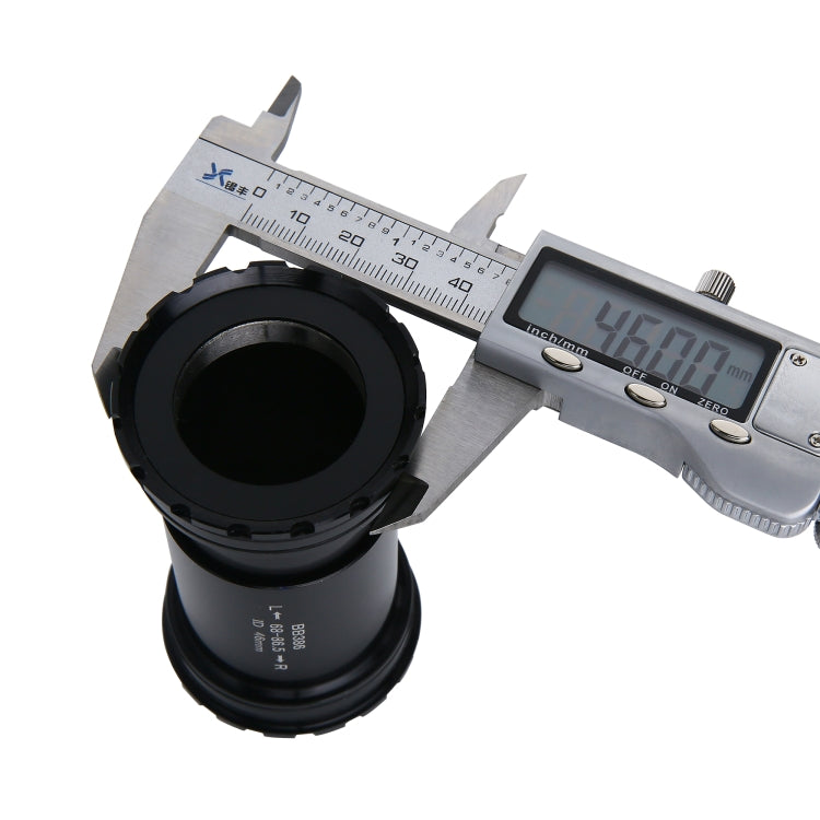 Frendorf | BB386 Press Fit Stil Tretlager Passt 68-86.5mm für SRAM / Rotor / FSA Mountainbike (Schwarz)