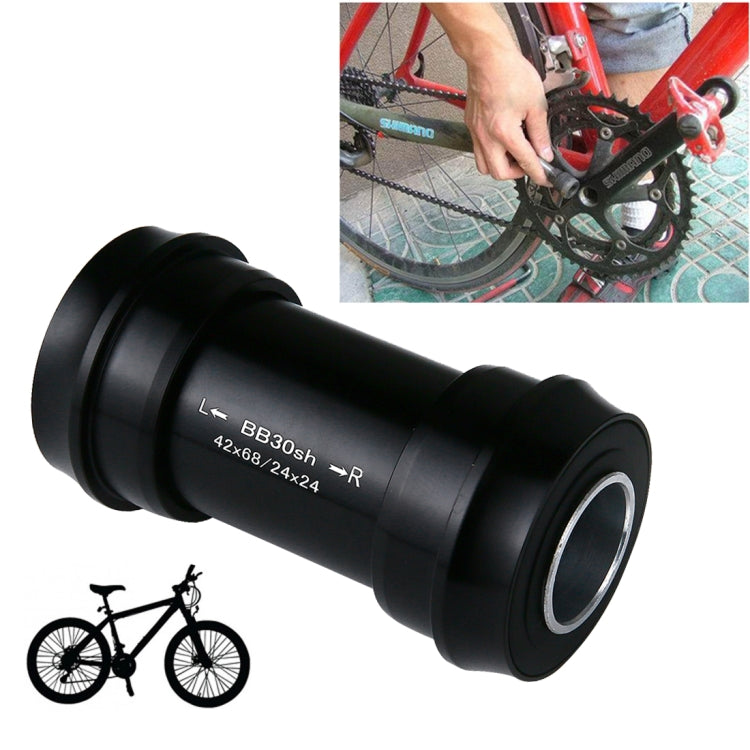 Frendorf | BB30 Press Fit Style Tretlager für 68-73mm passend für SHIMANO, Prowheel, SRAM GXP Mountain Bike (Schwarz)