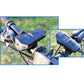 Frendorf | 350LM USB-Aufladbares Wasserdichtes Snap-on Fahrradlicht mit Lautsprecher & Stoppuhr-Funktion (Rot)