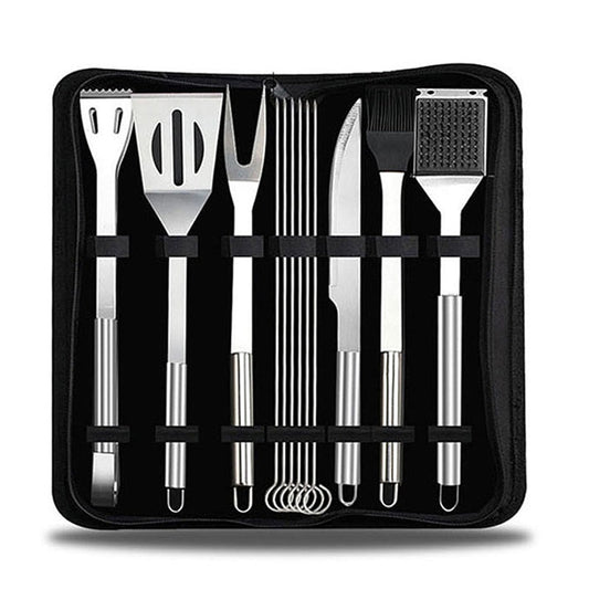 Frendorf | 12 in 1 Outdoor Geschirr Set Camping Grill Geschirr Picknick Werkzeug Set