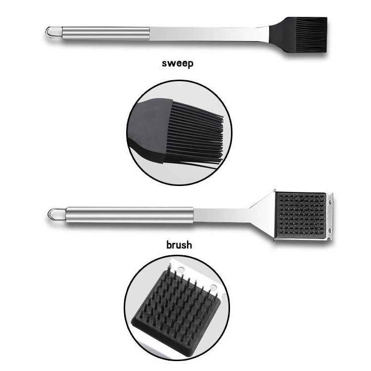 Frendorf | 12 in 1 Outdoor Geschirr Set Camping Grill Geschirr Picknick Werkzeug Set