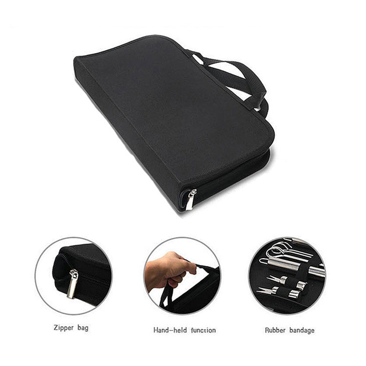 Frendorf | 12 in 1 Outdoor Geschirr Set Camping Grill Geschirr Picknick Werkzeug Set