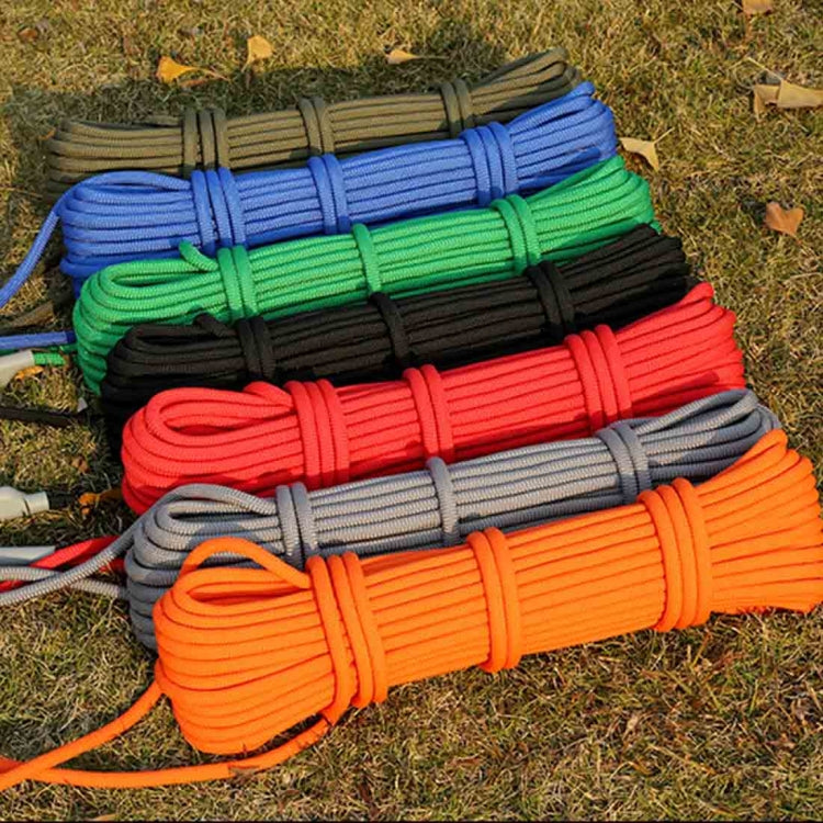 Frendorf | Outdoor Felsen Klettern Wander Zubehör Hochfestes Hilfsseil Sicherheitsseil, Durchmesser: 8mm, Länge: 15m, Zufällige Farbe