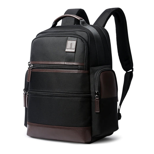 Frendorf | Bopai 751-007291 Business Antidiebstahl Wasserdicht Große Kapazität Doppelschultertasche, mit USB-Ladeanschluss, Größe: 34x19x43,5 cm (Schwarz)