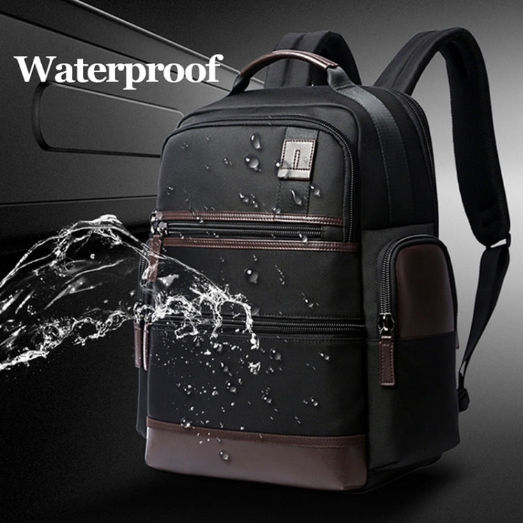 Frendorf | Bopai 751-007291 Business Antidiebstahl Wasserdicht Große Kapazität Doppelschultertasche, mit USB-Ladeanschluss, Größe: 34x19x43,5 cm (Schwarz)