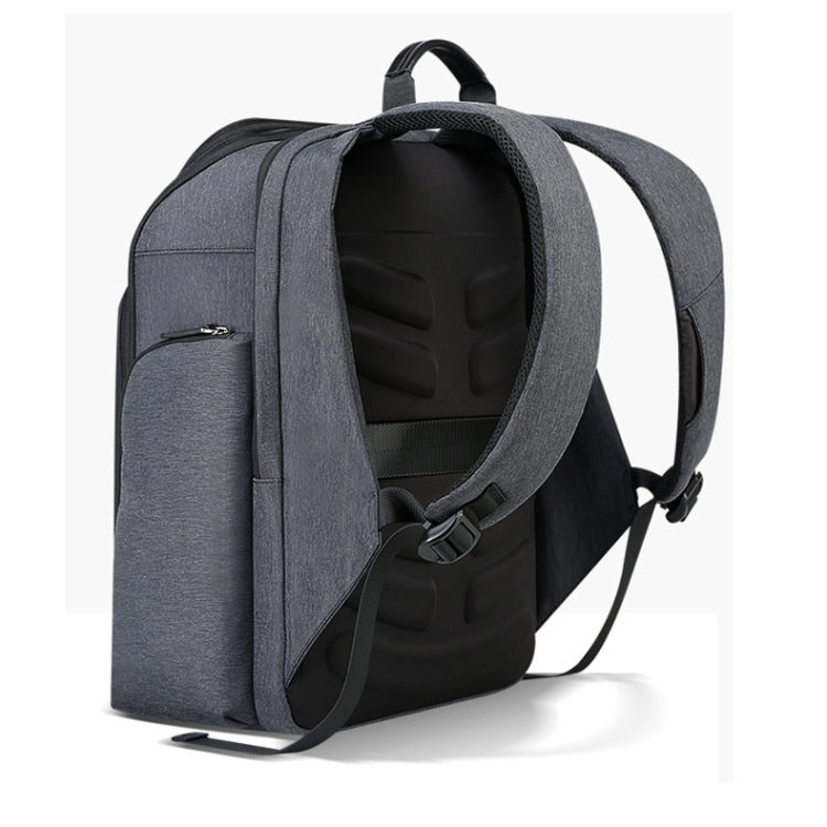 Frendorf | Bopai 851-010128 Business Anti-Diebstahl Wasserdichte Große Kapazität Doppel-Schultertasche, mit USB-Ladeanschluss, Größe: 34x19x43cm (Schwarz)