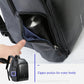 Frendorf | Bopai 851-010128 Business Anti-Diebstahl Wasserdichte Große Kapazität Doppel-Schultertasche, mit USB-Ladeanschluss, Größe: 34x19x43cm (Schwarz)
