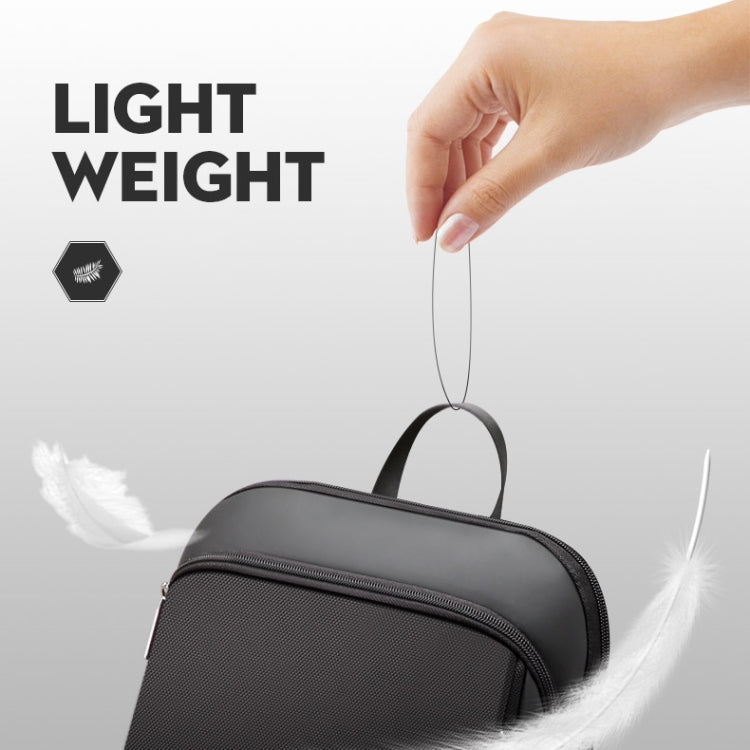 Frendorf | Bopai 851-023331 Ultradünner Diebstahlschutz Wasserfest Rucksack Laptop Tablet Tasche für 14 Zoll und darunter (Schwarz)