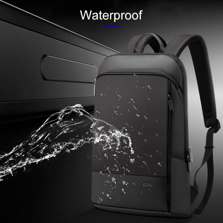 Frendorf | Bopai 851-023331 Ultradünner Diebstahlschutz Wasserfest Rucksack Laptop Tablet Tasche für 14 Zoll und darunter (Schwarz)