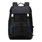 Frendorf | Bopai 61-00511 Reise Atmungsaktive Wasserdichte Diebstahlschutz Rucksack, Größe: 31x19x43cm (Schwarz)