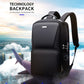 Frendorf | Bopai 61-02511 Business Reise Atmungsaktiv Wasserdicht Diebstahlschutz Herren Rucksack, Größe: 30x15x44cm (Schwarz)