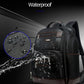 Frendorf | Bopai 11-85301 15,6 Zoll Große Kapazität Mehrschichtiger Reißverschluss Tasche Design Atmungsaktive Laptop Rucksack, Größe: 35 x 20 x 43 cm (Schwarz)