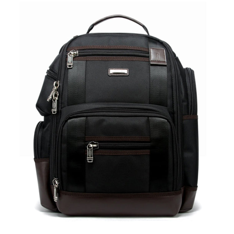 Frendorf | Bopai 11-85301 15,6 Zoll Große Kapazität Mehrschichtiger Reißverschluss Tasche Design Atmungsaktive Laptop Rucksack, Größe: 35 x 20 x 43 cm (Schwarz)